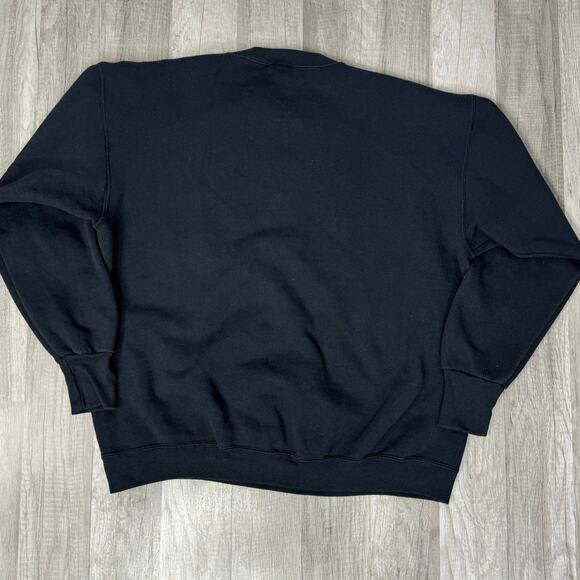 Vintage Embroidered La Cross Crewneck Black Size XL - Picture 3 of 6